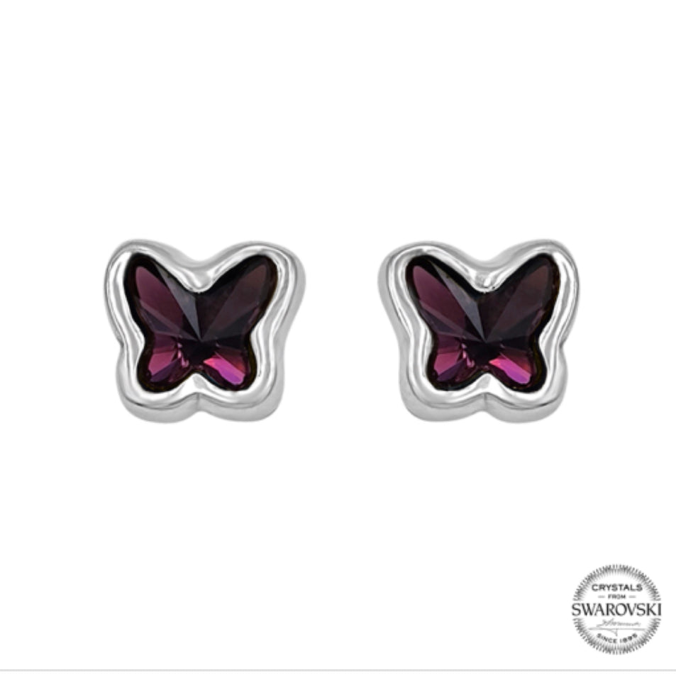Butterfly Stud Earrings - L20