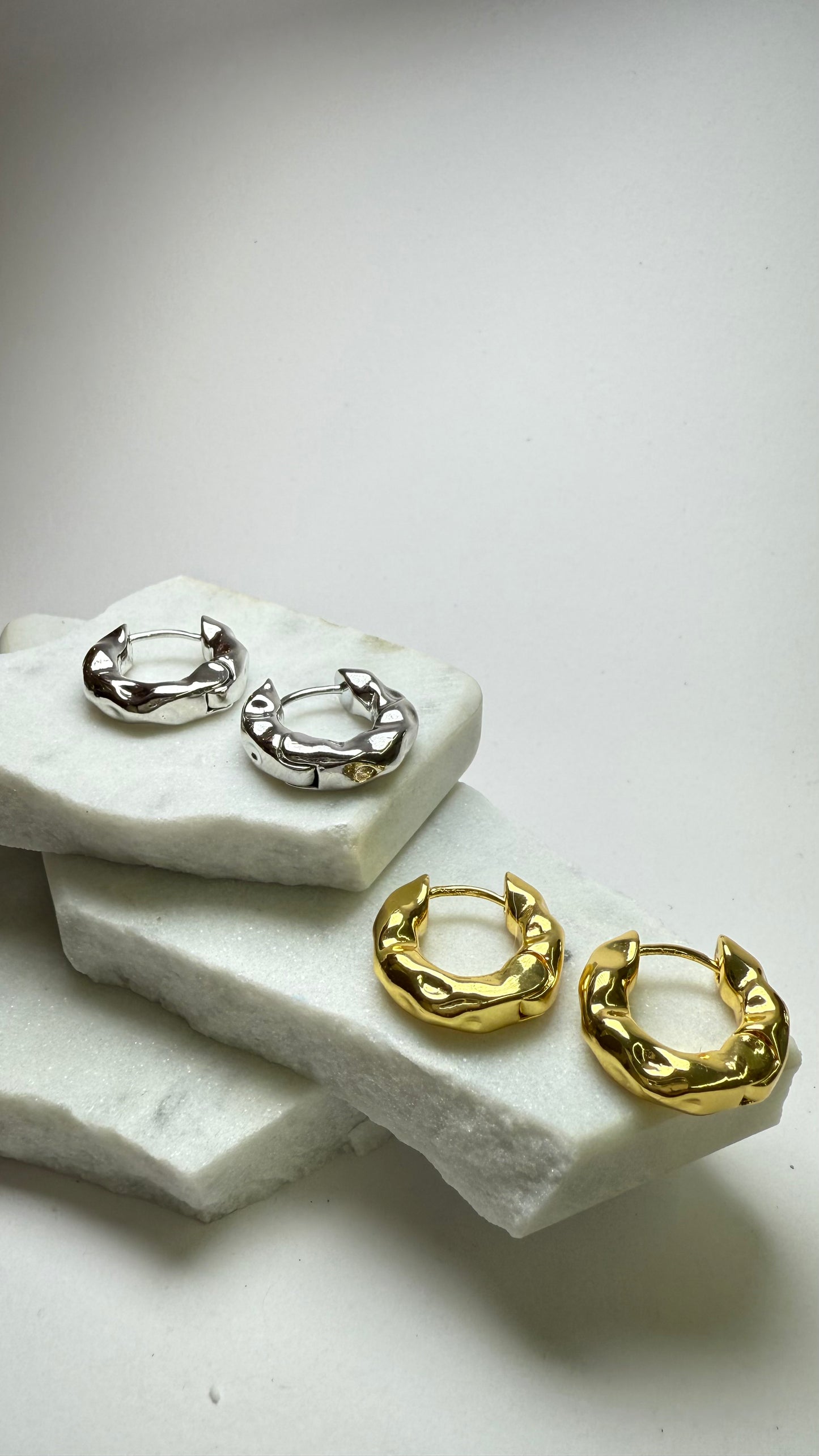 Irregular Small Hoops- S127