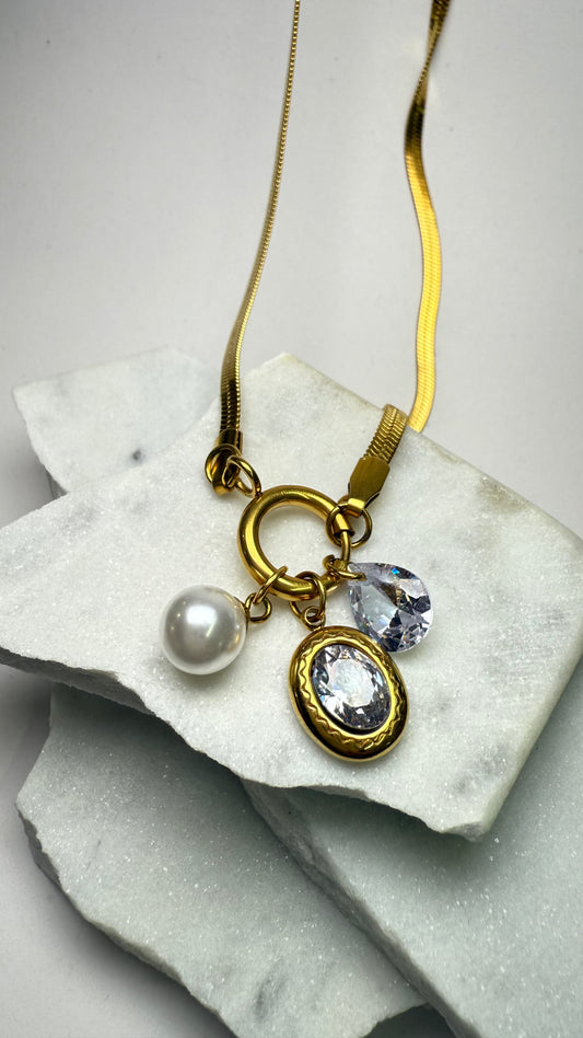 Steel Necklace- S201