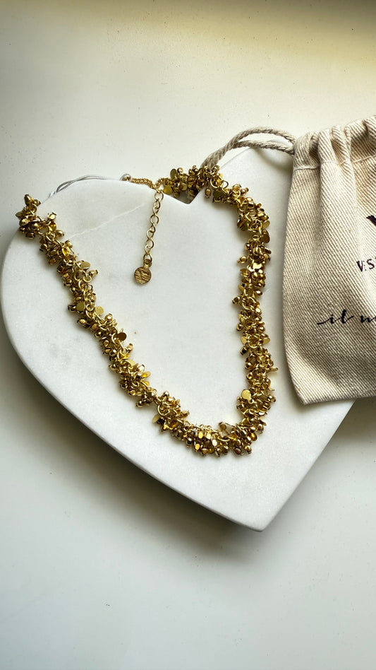 Diana Brass Necklace-B54