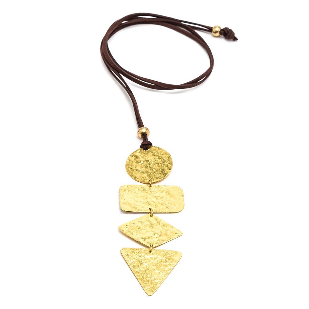 Geometric Necklace- B060