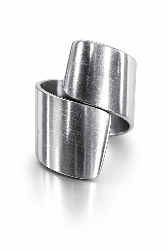 Swirl Aluminium Ring - A261