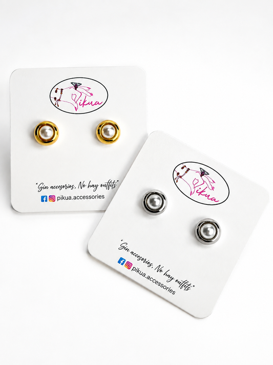 Elegant pearl Stud- S44