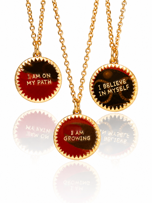 Message for me steel Necklace-S44