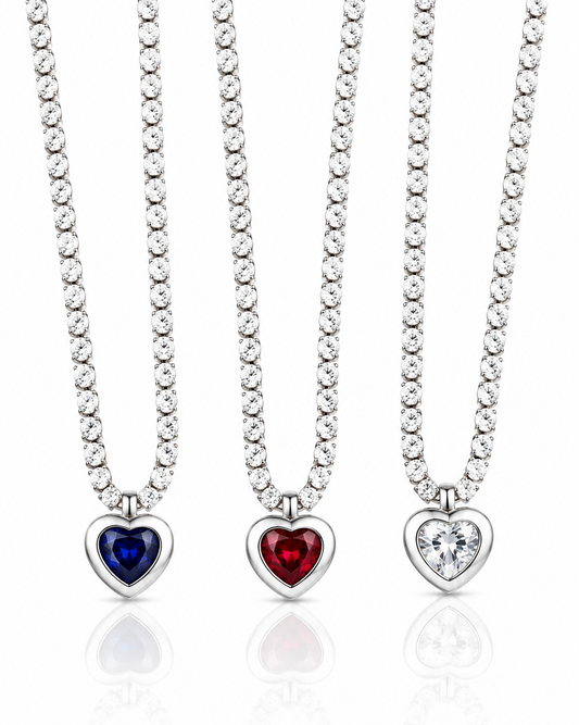 Glam Heart Necklace- S221
