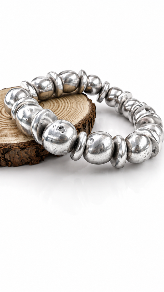 Roundelles Elastic Bracelet- A68