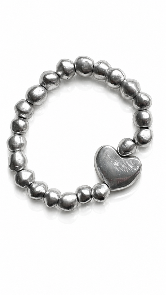Heart Elastic Bracelet- A32