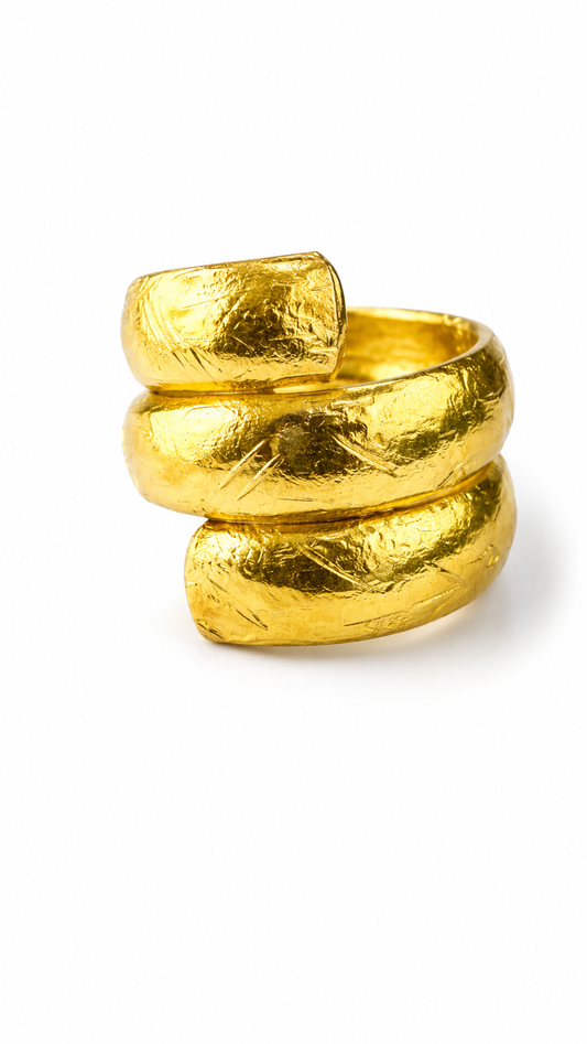 Twist Brass Ring- B46