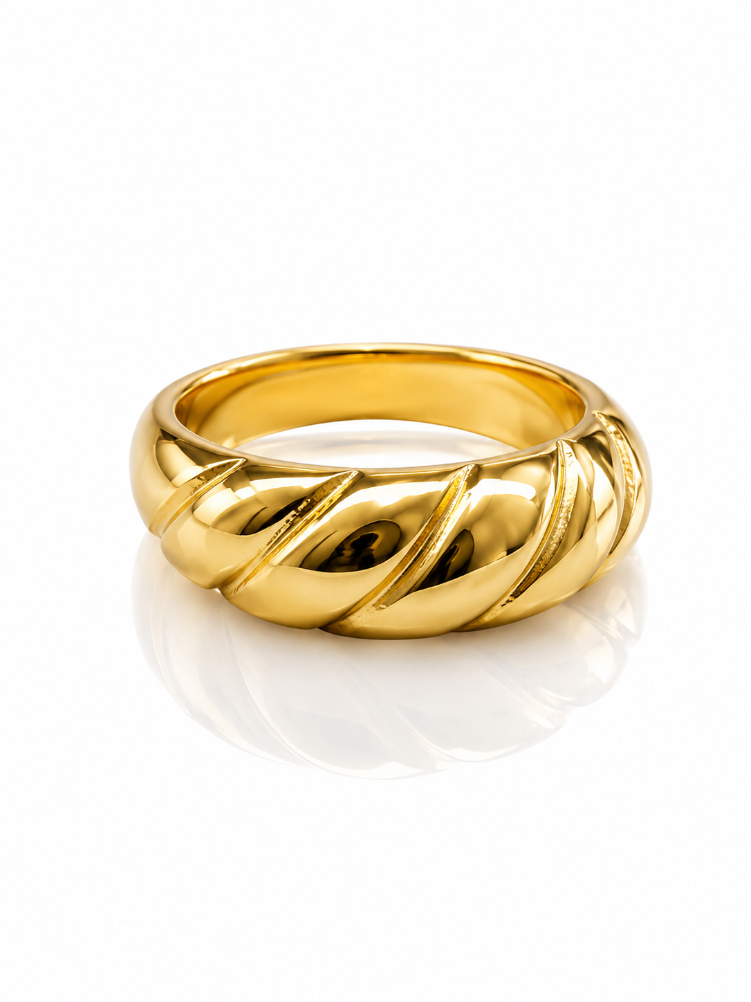 Twister Steel Ring- S54