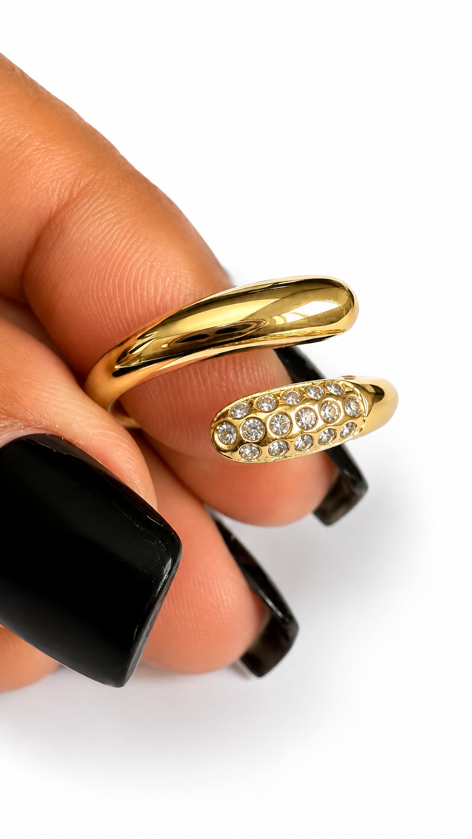 Delicate Steel Ring
