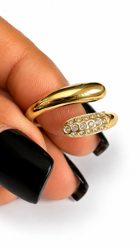 Delicate Steel Ring