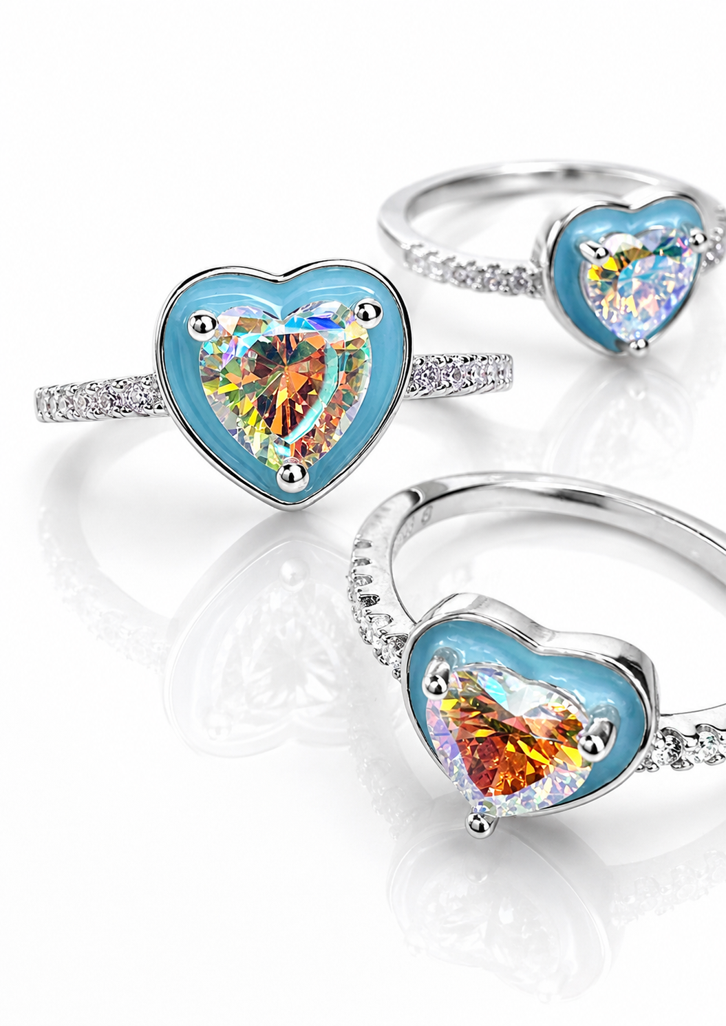 Celeste Heart Ring-P205