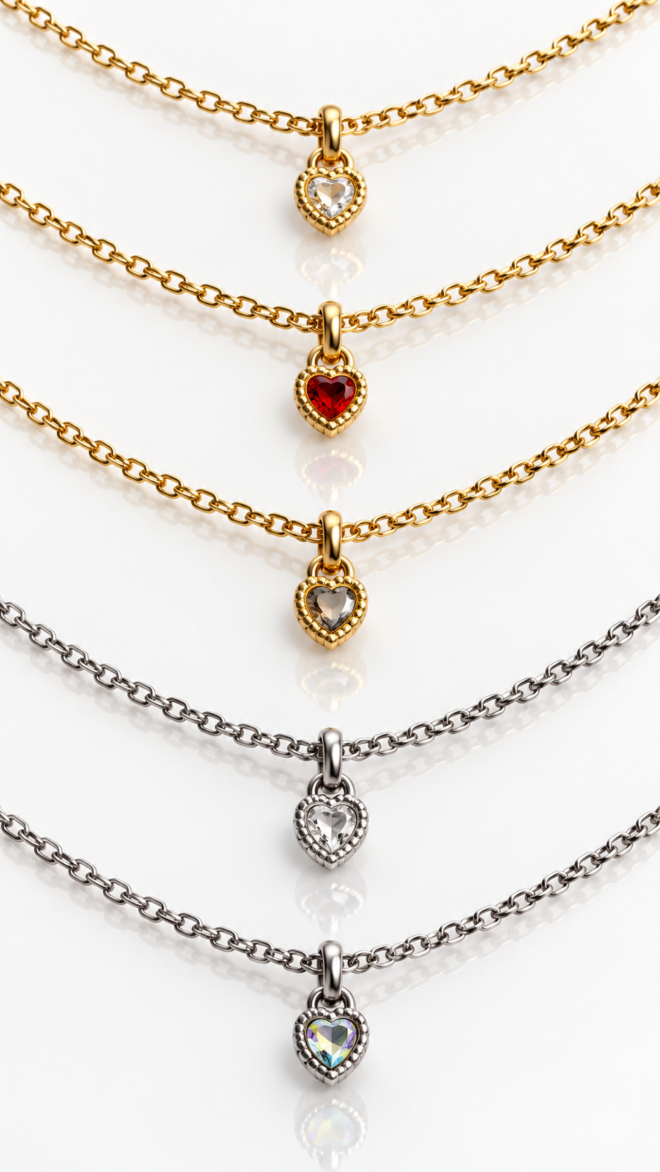 Heart Necklace- L104