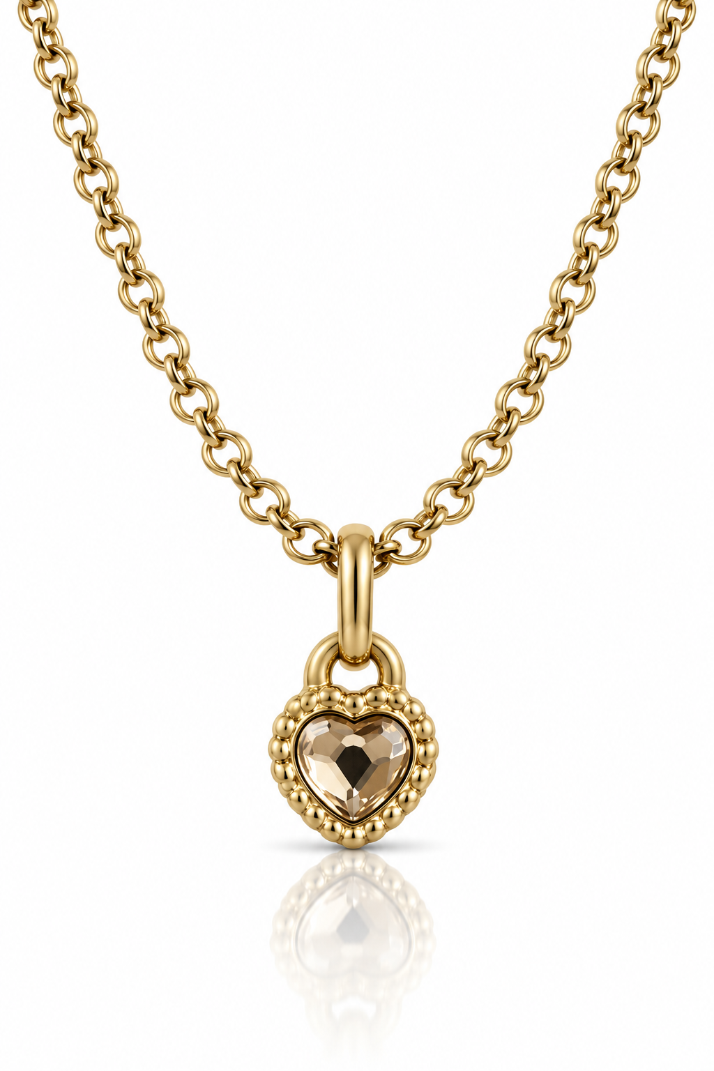 Heart Necklace- L104