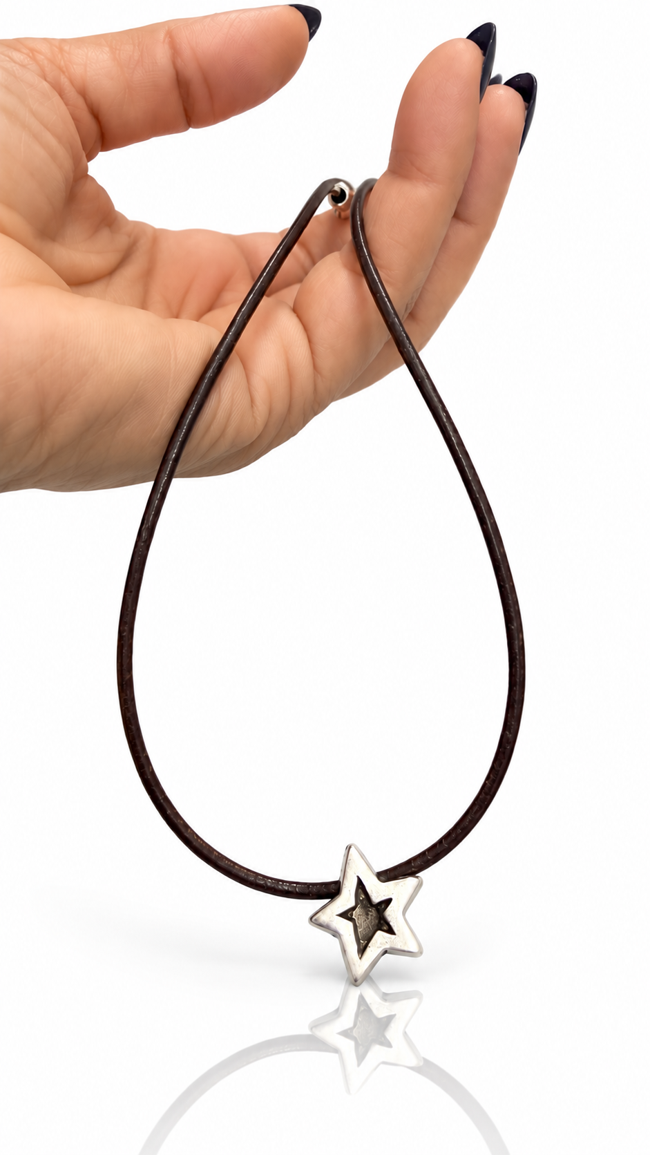 Double Side Star Necklace- P501