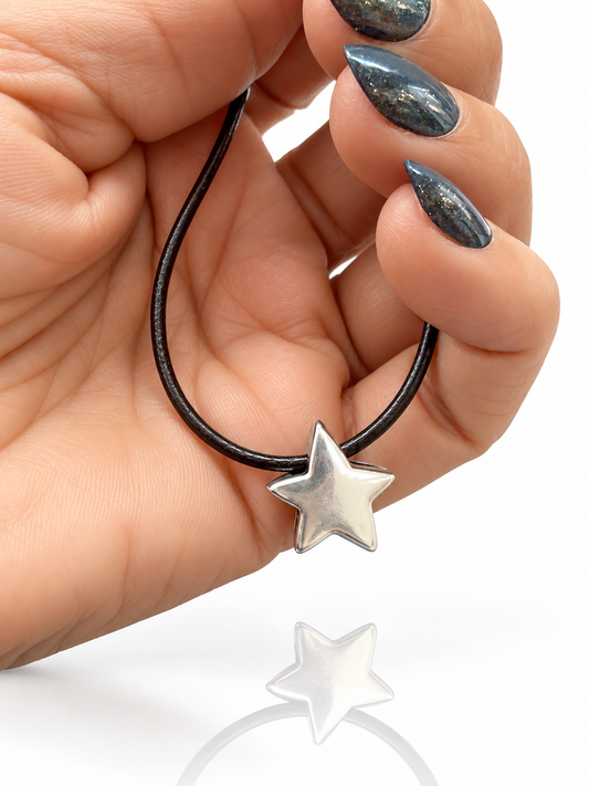 Double Side Star Necklace- P501