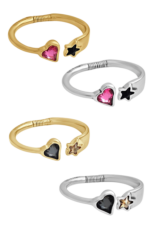 Hearts and Star Bangle- L100