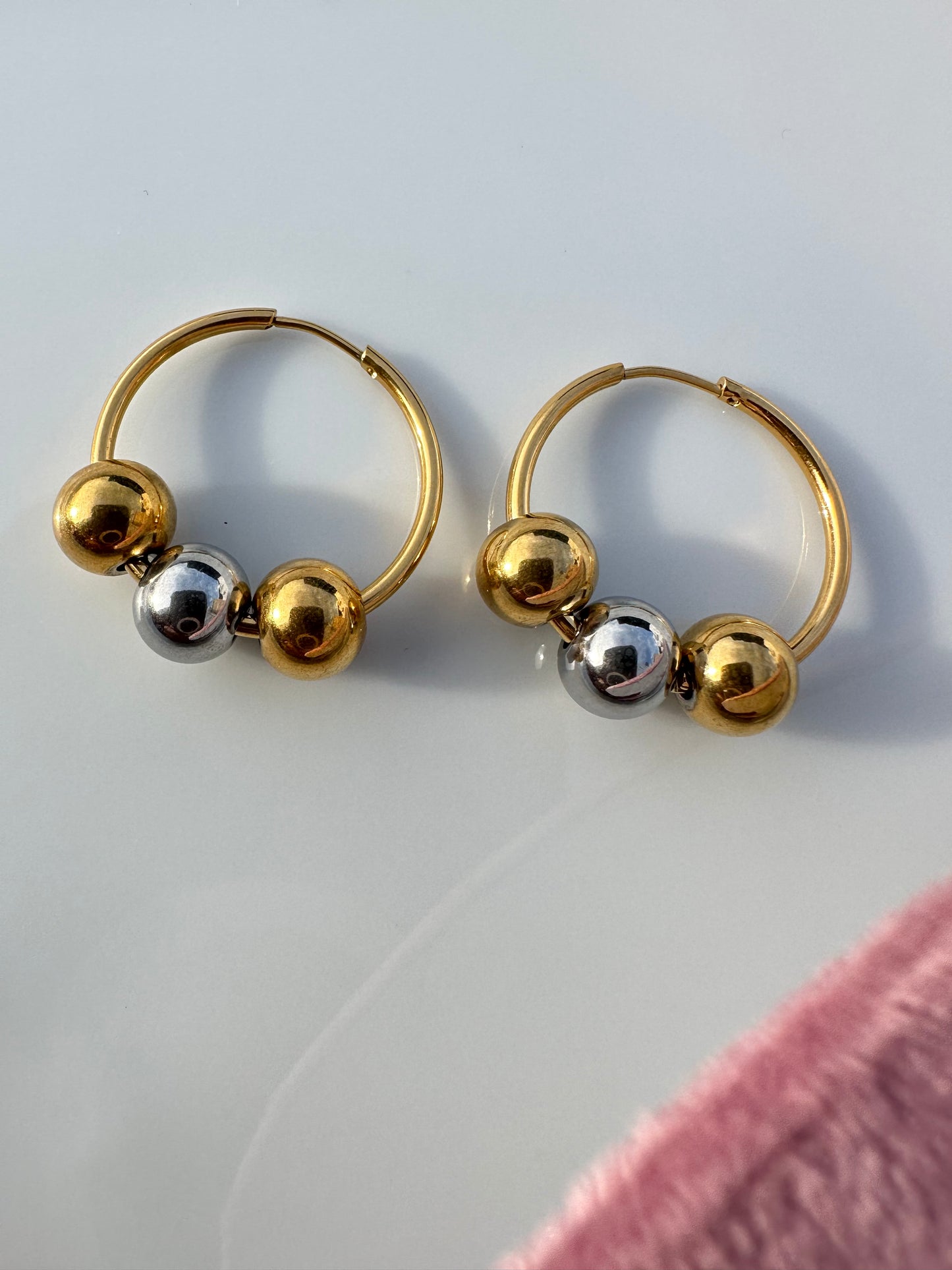 Dalilah Steel Earrings