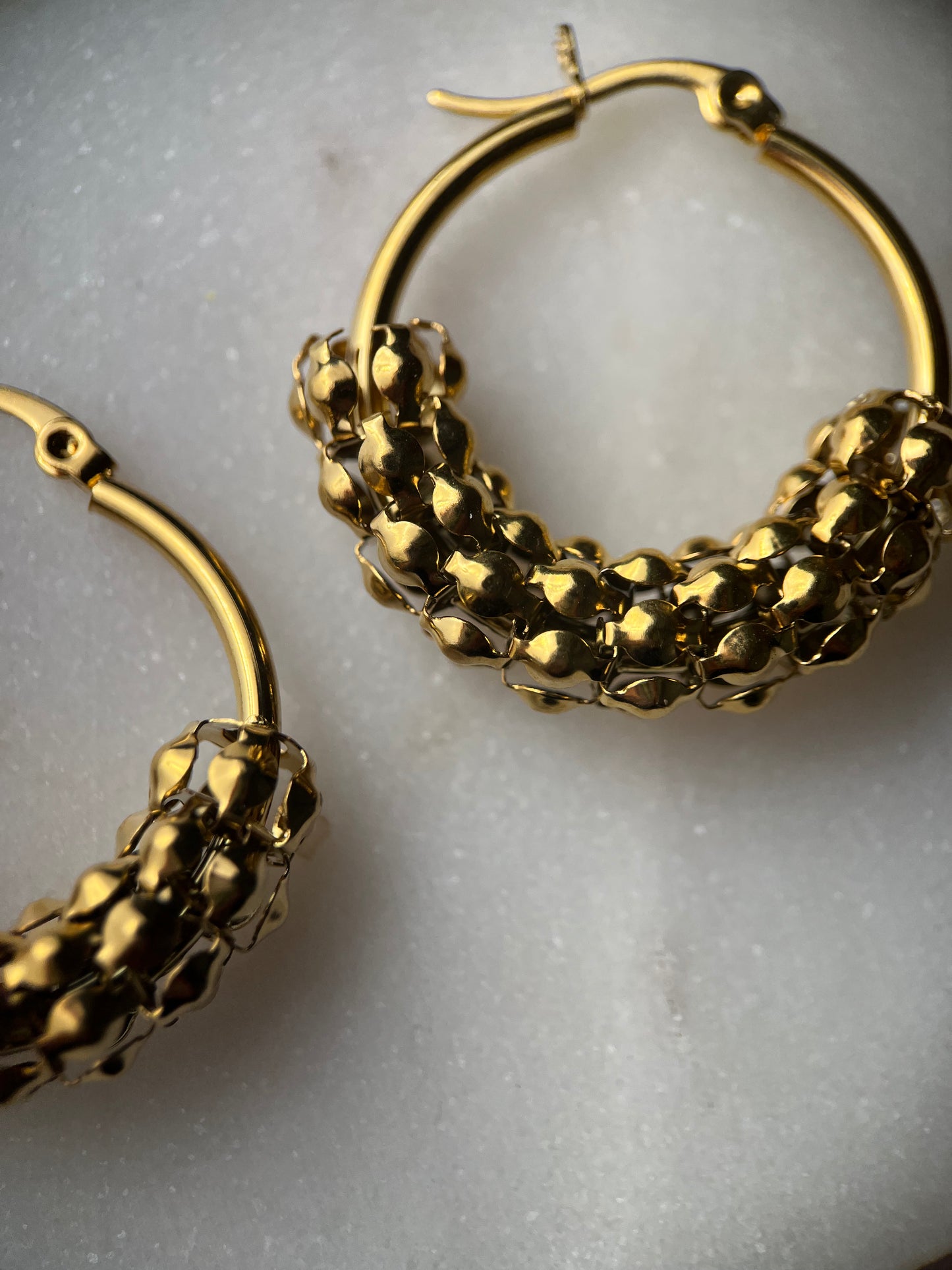 Snake Hoop Earrings-S0606